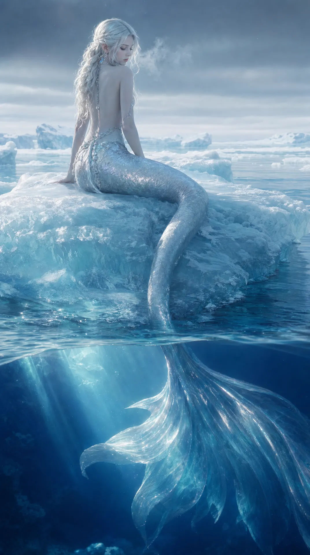 人魚のAI画像ジェネレーター：人魚アートを作成 | Morphic